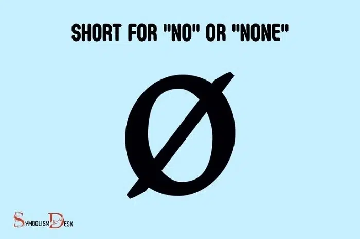 Difference Between Ø and ⌀