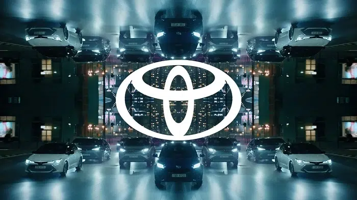 Toyota Symbol in Digital and Print Media