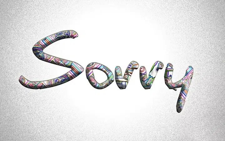 Repeat Your Regret with This Sorry Sorry Sorry Sorry 1000 Times Text 😞💔 sorry sorry sorry sorry 1000 times