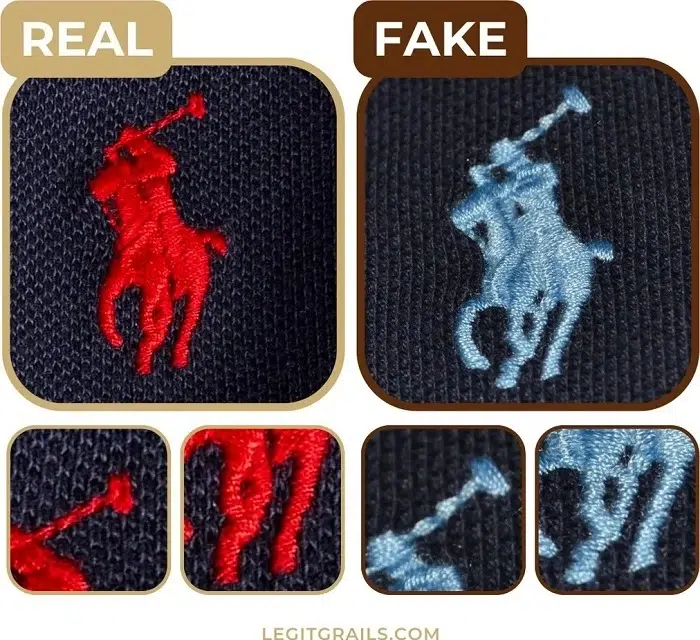 Authentic vs Aftermarket Polo Symbols