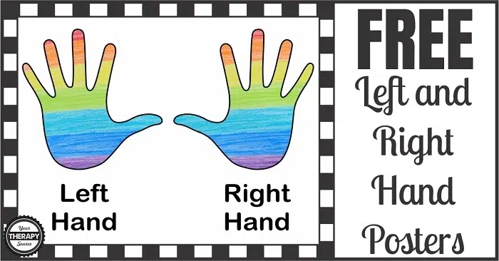 Right Hand vs. Left Hand Symbol