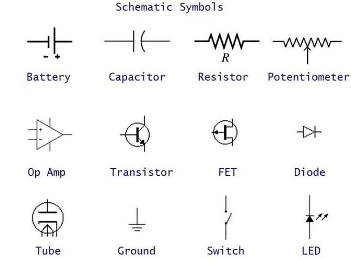 Transistor Symbol in Circuit Diagrams