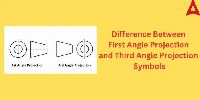 Appearance of the First Angle Projection Symbol