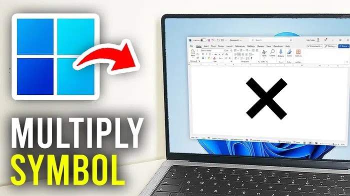 How to Type Multiplication Symbol on Keyboard