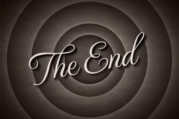 The End Symbol in Design and Visual Arts