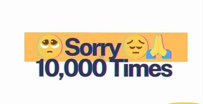 What Does Writing Sorry 10,000 Times Mean?